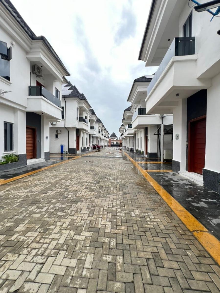 Elegant Newly 4 Bedroom Semi Detached Duplex with Bq, Orchid, Lekki, Lagos, Semi-detached Duplex for Sale