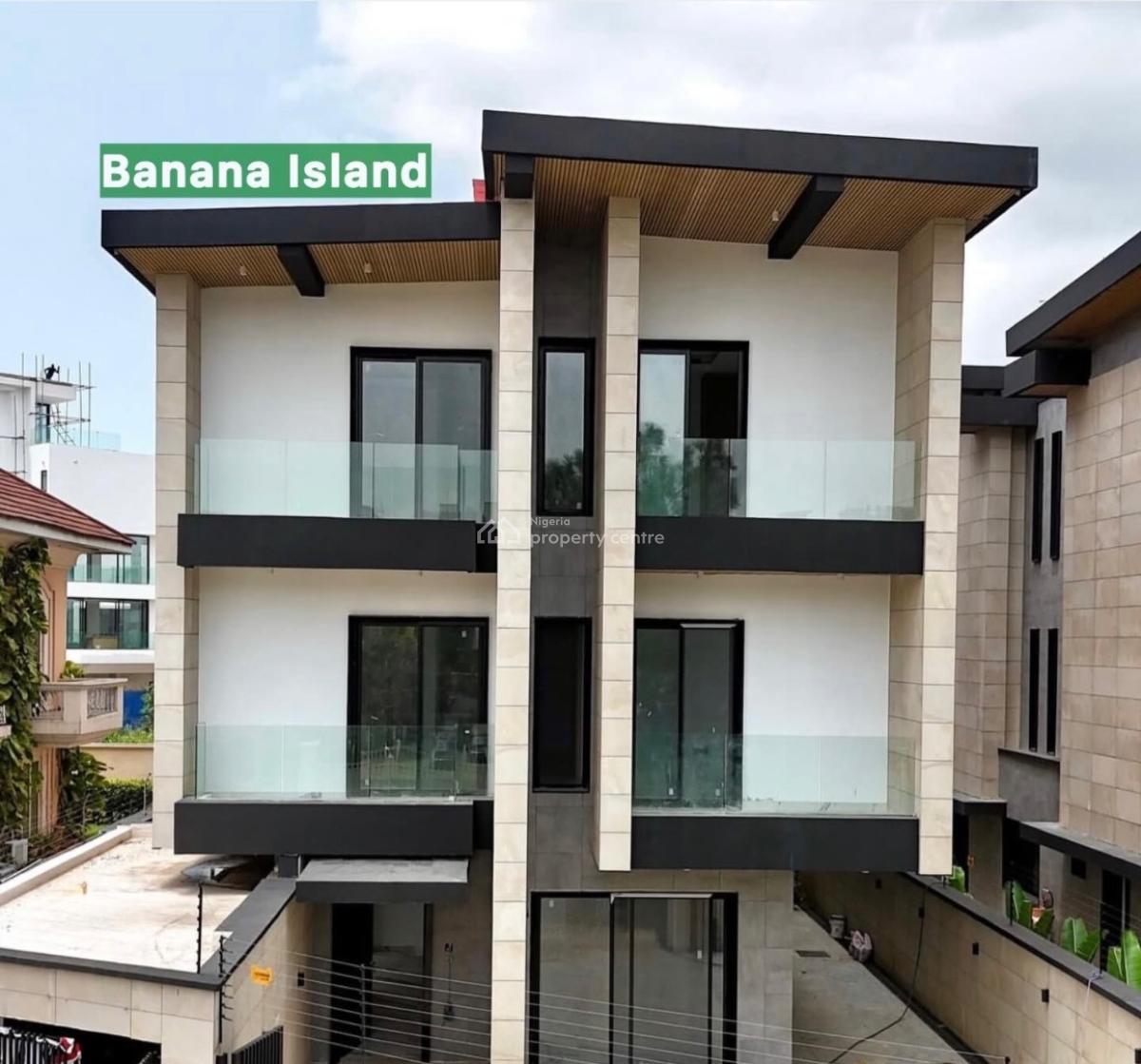 Luxury 5 Bedroom Detached Duplex with Pool,elevator,cinema and Bq, Banana Island, Banana Island, Ikoyi, Lagos, Detached Duplex for Sale