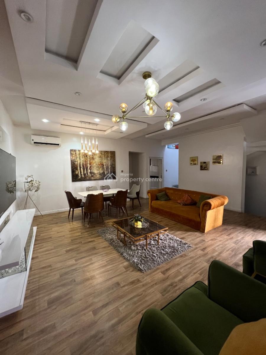 Furnished 3 Bedroom Terraced +bq, Osapa, Lekki, Lagos, Terraced Duplex for Rent