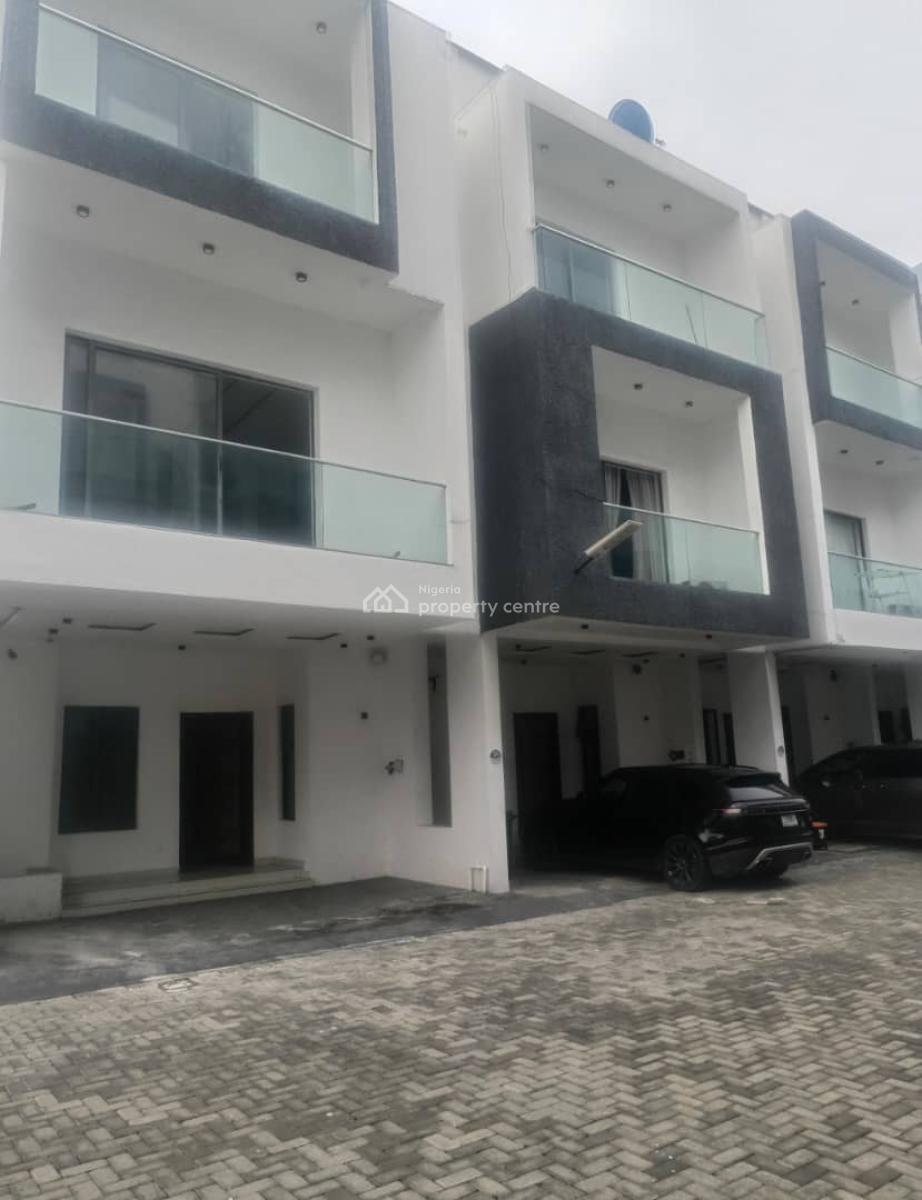 Glamorous Spacious 4 Bedroom Terrace Duplex with Bq, Orchid, Lekki, Lagos, Terraced Duplex for Rent