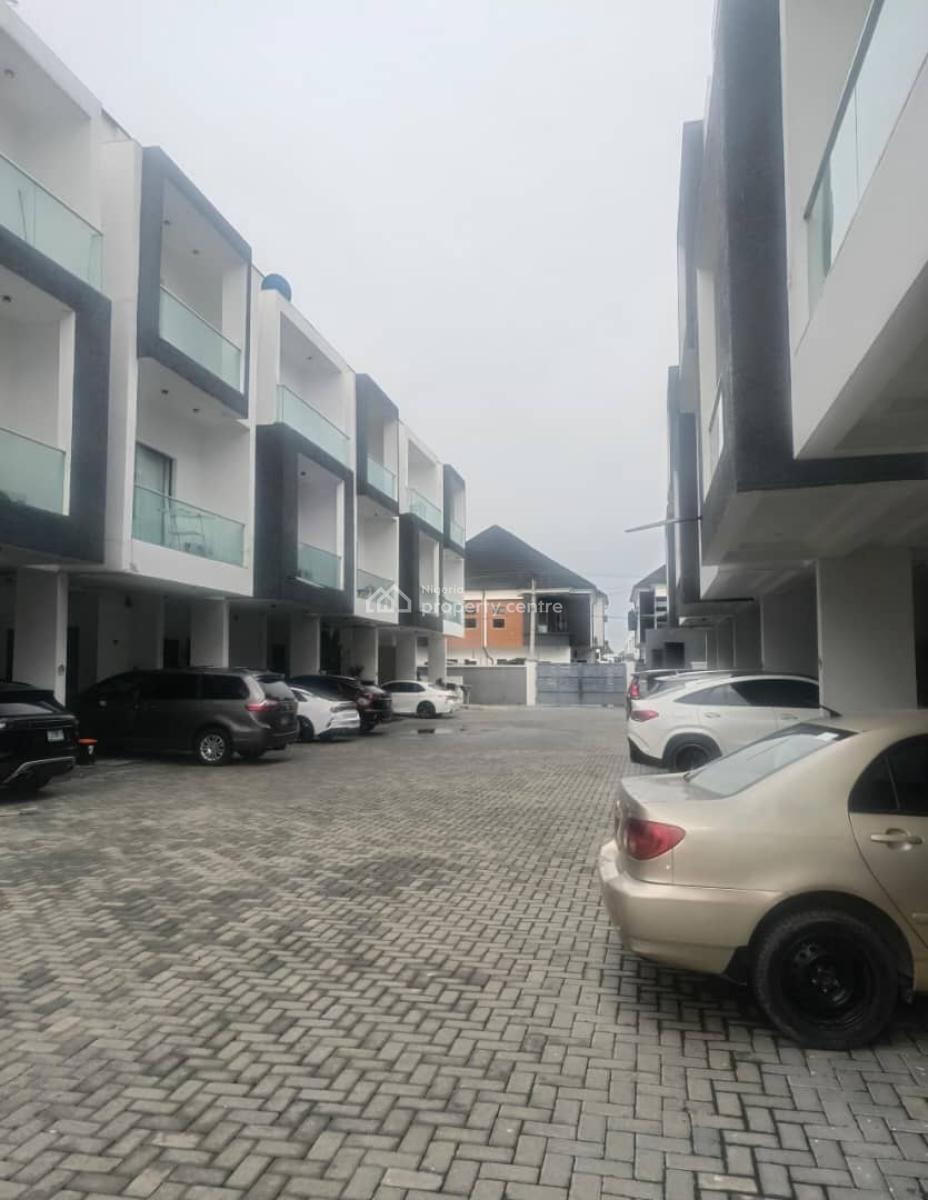 Glamorous Spacious 4 Bedroom Terrace Duplex with Bq, Orchid, Lekki, Lagos, Terraced Duplex for Rent