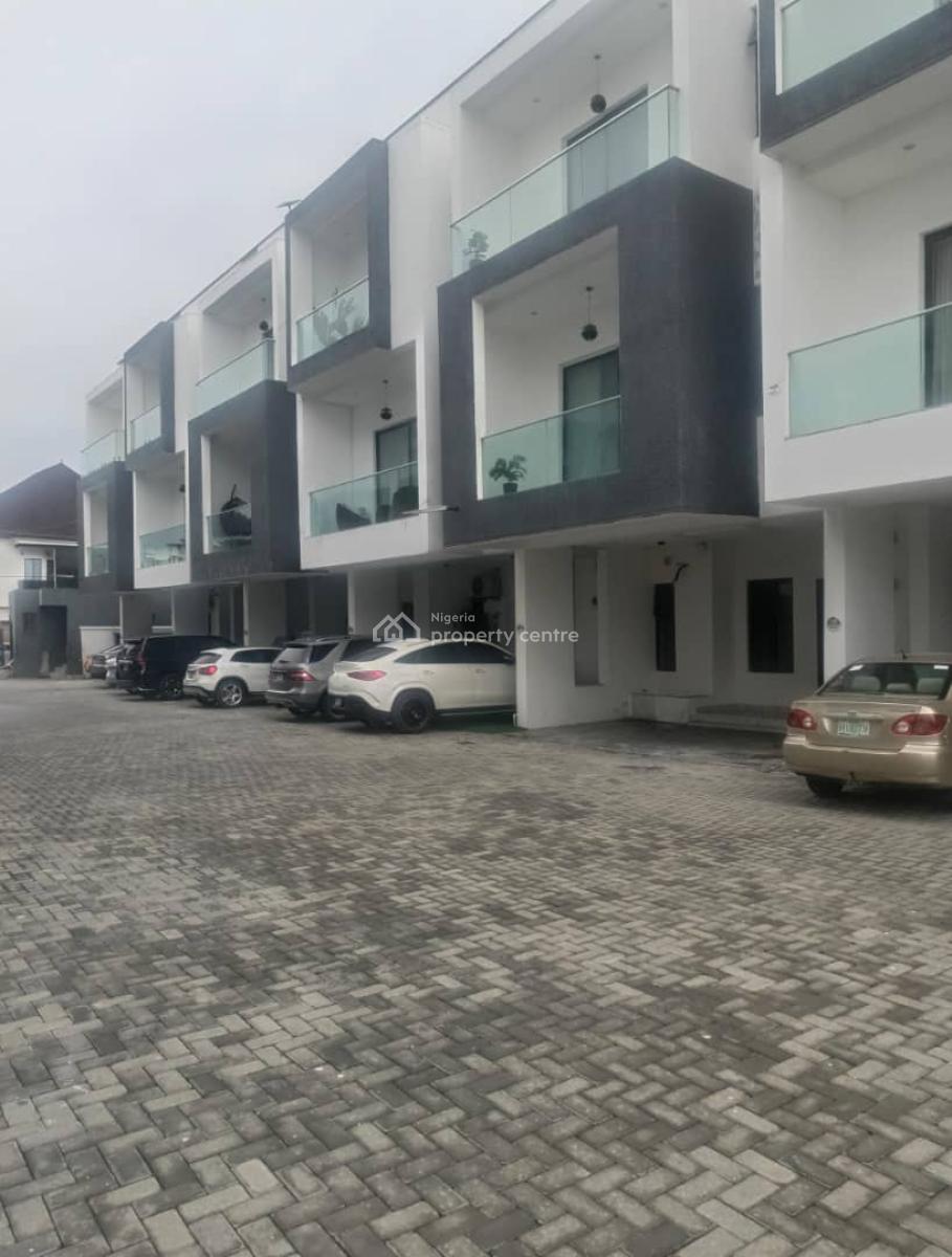 Glamorous Spacious 4 Bedroom Terrace Duplex with Bq, Orchid, Lekki, Lagos, Terraced Duplex for Rent
