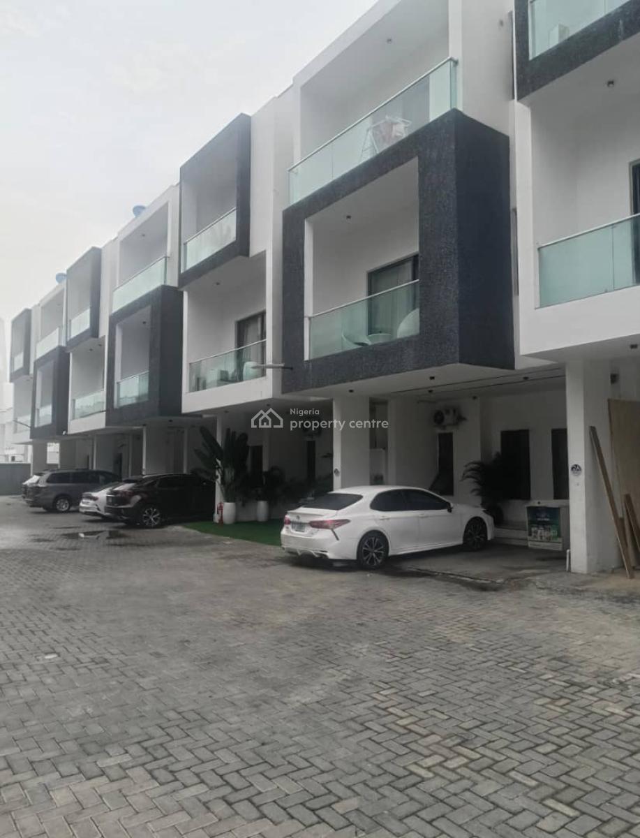 Glamorous Spacious 4 Bedroom Terrace Duplex with Bq, Orchid, Lekki, Lagos, Terraced Duplex for Rent