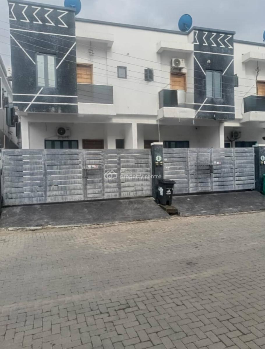 Fancy Furnished Self Compound 4bedroom Terrace Duplex in Secure Estate, Orchid, Lekki, Lagos, Terraced Duplex for Rent
