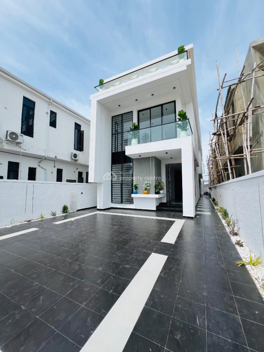 5 Bedroom &bq Fully Detached, Ikota, Lekki, Lagos, Detached Duplex for Sale