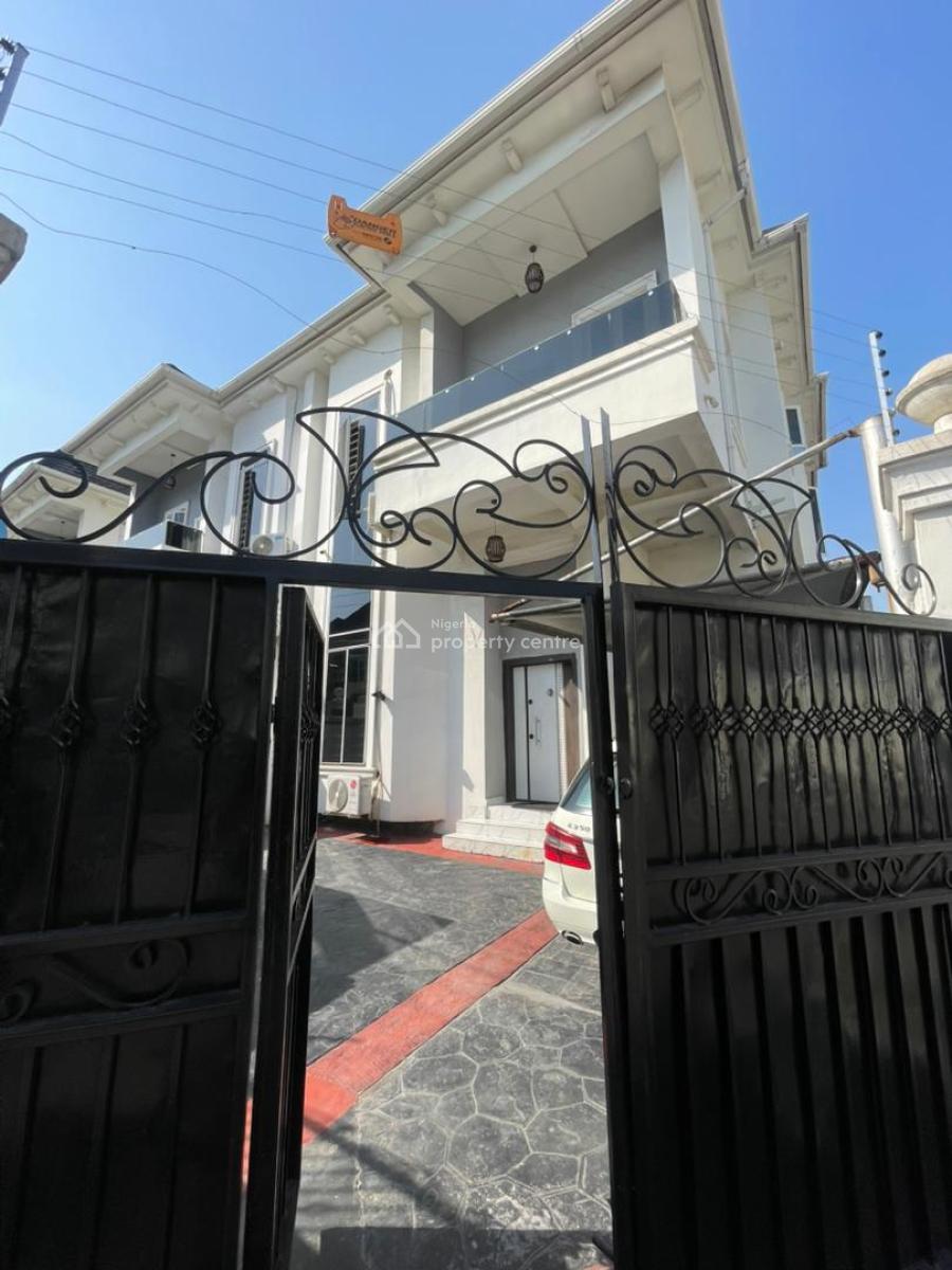 Spacious Fully Furnished 4 Bedroom Semi Detached Duplex, Chevron Drive, Lekki-lagos, Lekki Phase 2, Lekki, Lagos, Semi-detached Duplex for Rent