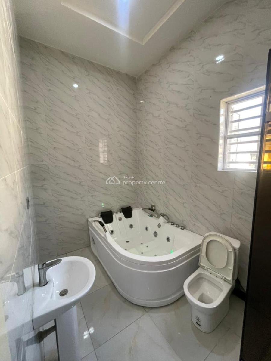 Spacious Fully Furnished 4 Bedroom Semi Detached Duplex, Chevron Drive, Lekki-lagos, Lekki Phase 2, Lekki, Lagos, Semi-detached Duplex for Rent