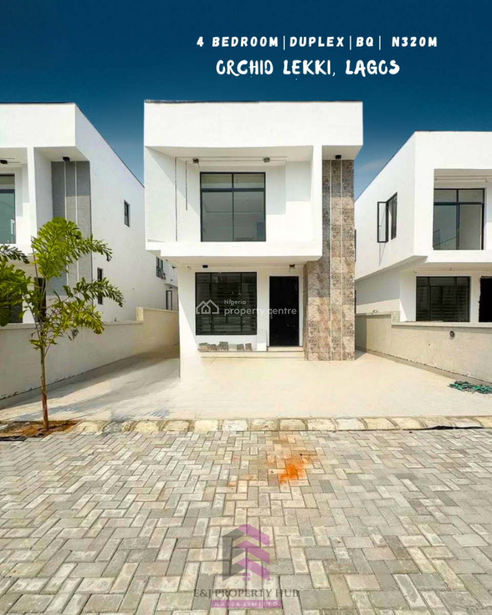 Newly Built 4 Bedroom Fully Detached Duplex, Orchid Road Lekki Lagos, Lekki, Lagos, Detached Duplex for Sale