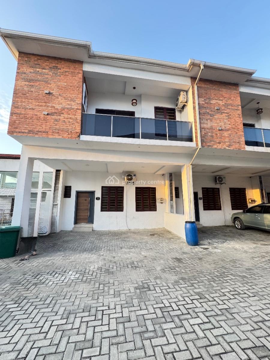 Fully Furnished 4 Bedroom Terrace Duplex with Swimming Pool, Gym, Orchid, Lekki, Lagos, Terraced Duplex for Rent