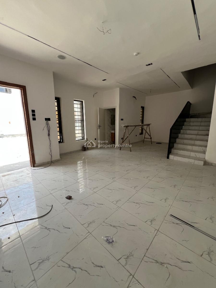 Newly Built 3 Bedroom Smart Terrace, Inside Olive Park Eatate, Sangotedo, Ajah, Lagos, Terraced Duplex for Sale