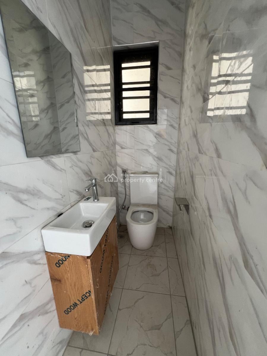 Newly Built 3 Bedroom Smart Terrace, Inside Olive Park Eatate, Sangotedo, Ajah, Lagos, Terraced Duplex for Sale