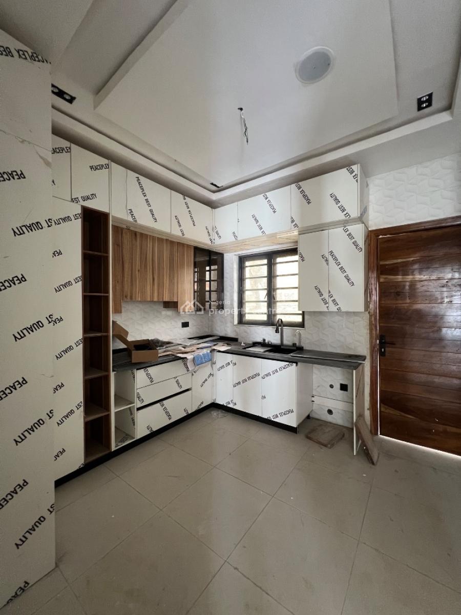 Newly Built 3 Bedroom Smart Terrace, Inside Olive Park Eatate, Sangotedo, Ajah, Lagos, Terraced Duplex for Sale