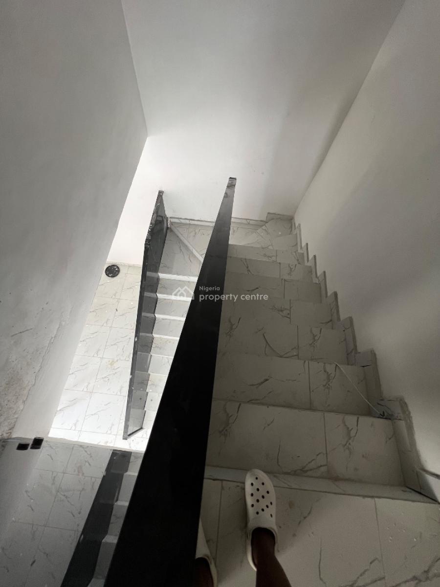 Newly Built 3 Bedroom Smart Terrace, Inside Olive Park Eatate, Sangotedo, Ajah, Lagos, Terraced Duplex for Sale