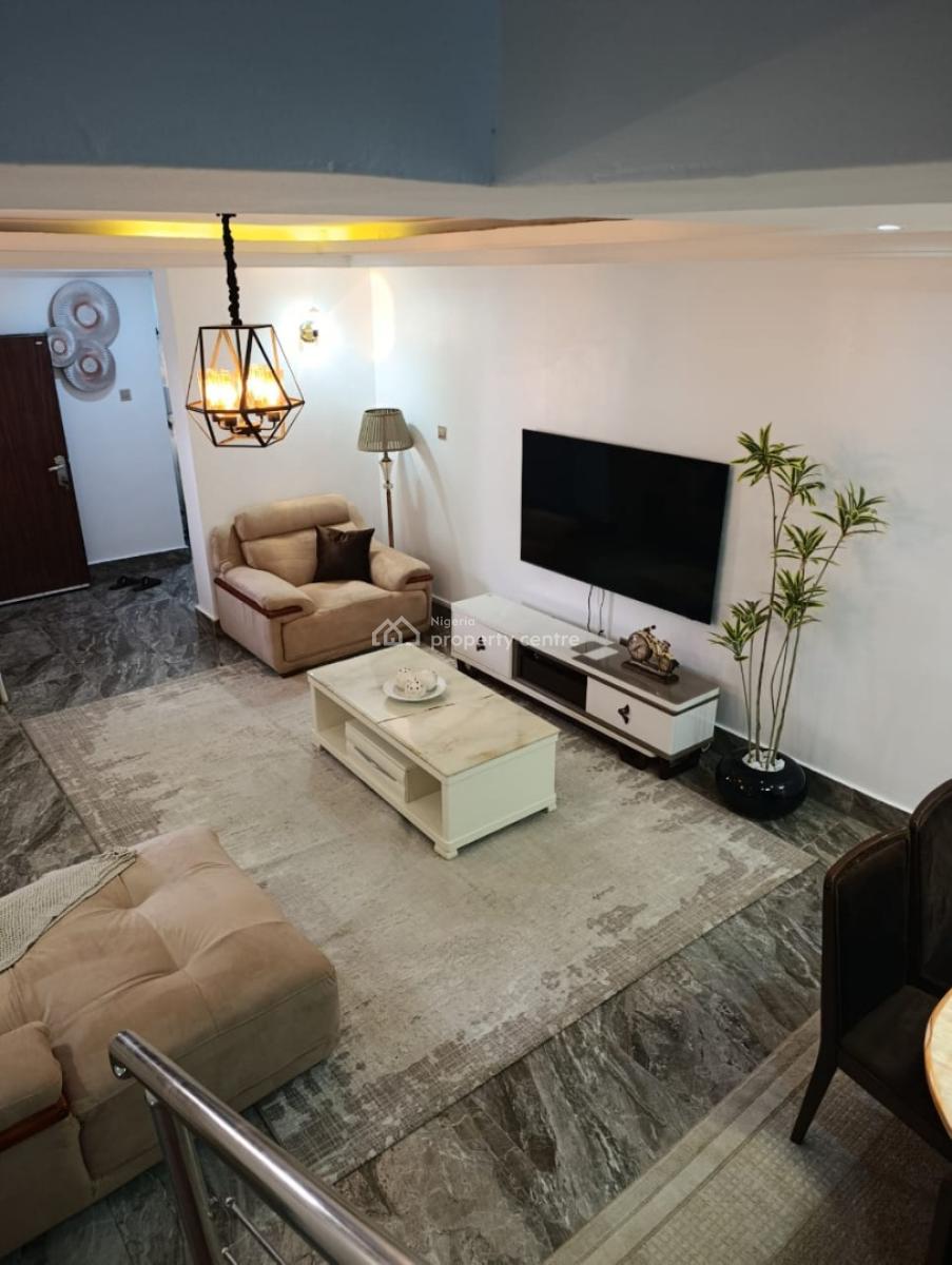 Furnished and Serviced 4 Bedroom Terrace Duplex with Bq, Katampe Extension, Katampe, Abuja, Terraced Duplex for Rent