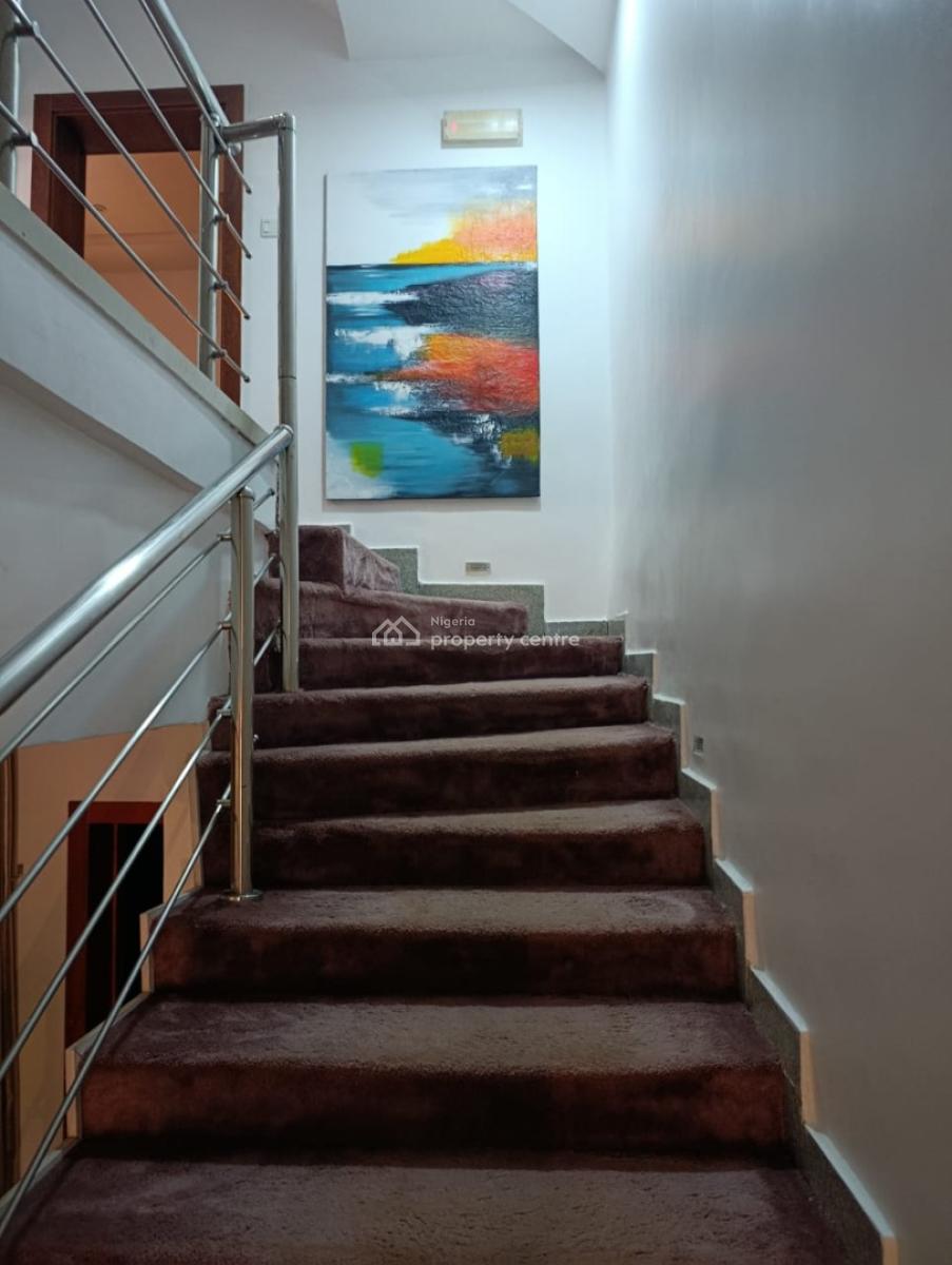 Furnished and Serviced 4 Bedroom Terrace Duplex with Bq, Katampe Extension, Katampe, Abuja, Terraced Duplex for Rent