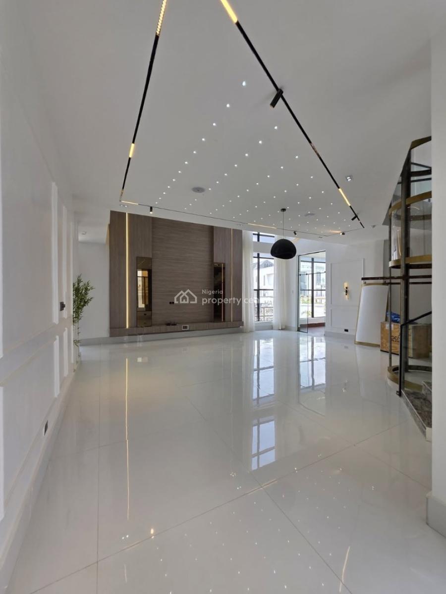 Luxury 5 Bedroom Fully Detached Duplex with Bq +pool and Cinema, Chevron Lekki, Lekki, Lagos, Detached Duplex for Sale