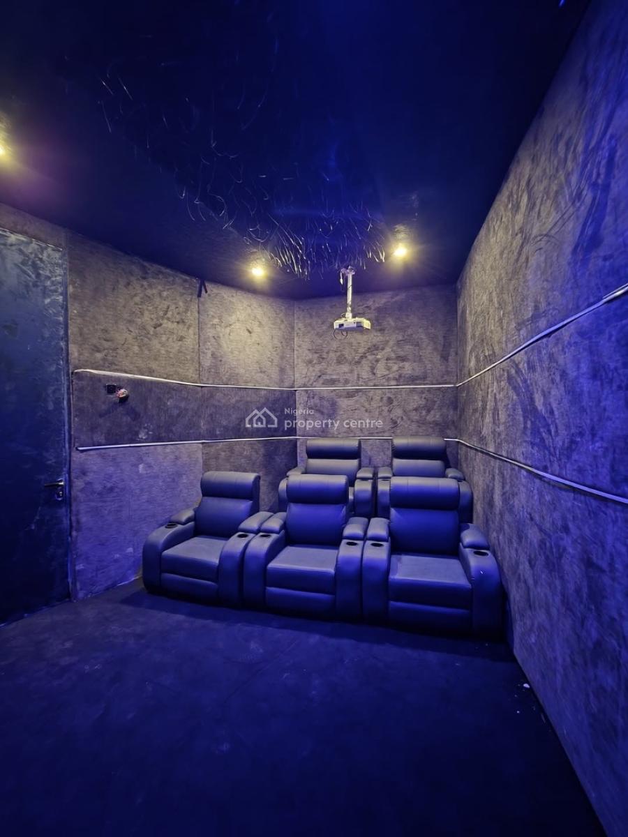 Luxury 5 Bedroom Fully Detached Duplex with Bq +pool and Cinema, Chevron Lekki, Lekki, Lagos, Detached Duplex for Sale