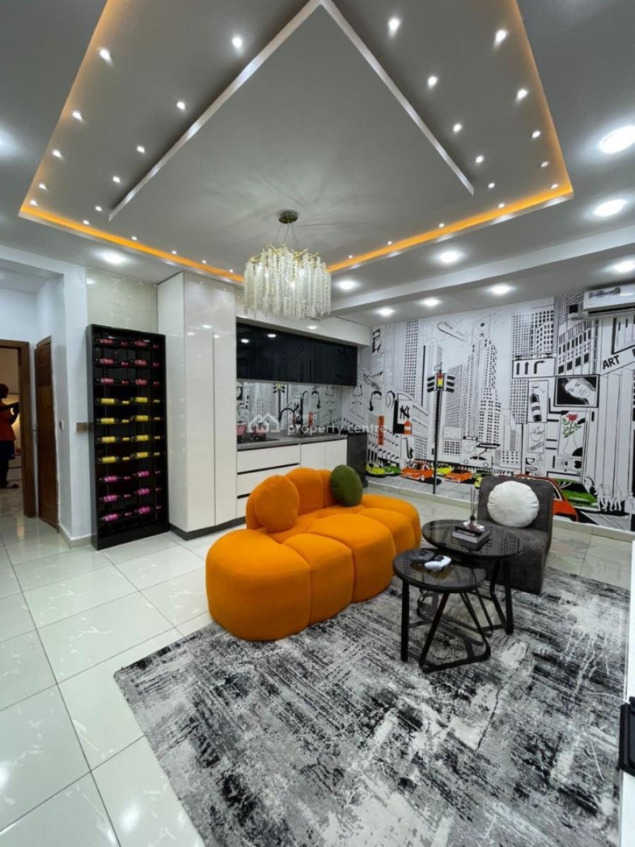 Beautiful 1bedroom Penthouse with Bathtub , Ps5 ,private Spacious Co, Lekki Phase 1, Lekki, Lagos, Flat / Apartment Short Let