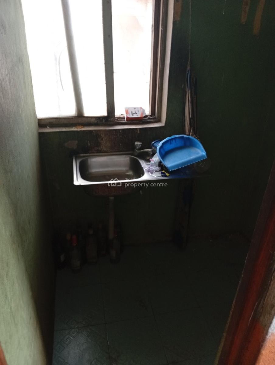 Service Upstair Room Self Contained, Video Available, Off Jonathan Coker Road, Fagba, Agege, Lagos, Self Contain (single Rooms) for Rent