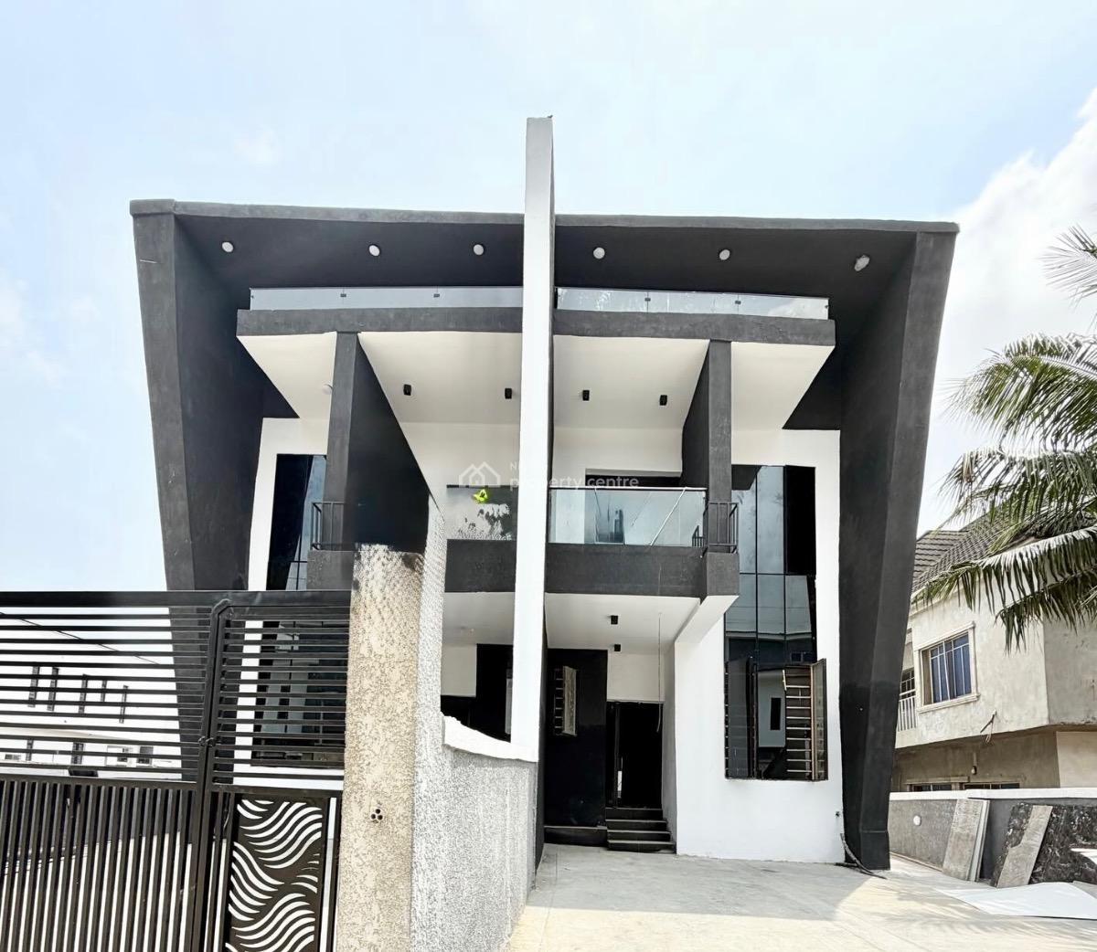 Contemporary 4 Bedroom Detached Duplex with Bq, Sangotedo, Ajah, Lagos, Detached Duplex for Sale