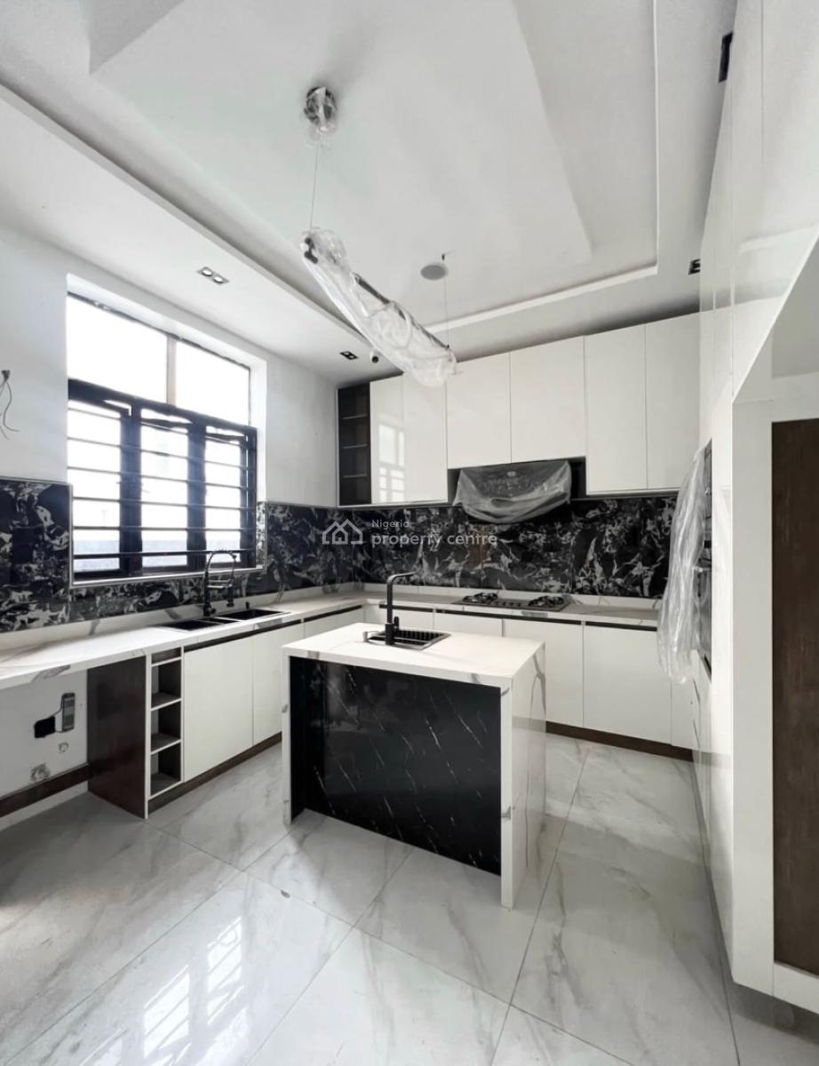 Contemporary 4 Bedroom Terrace Duplex with Bq, Chevron, Lekki, Lagos, Terraced Duplex for Sale