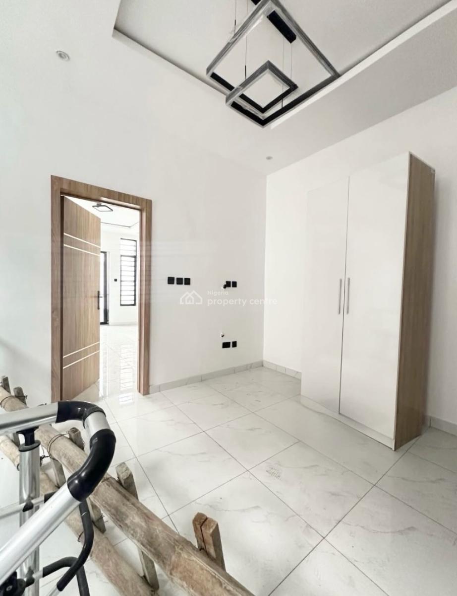 Contemporary 4 Bedroom Terrace Duplex with Bq, Chevron, Lekki, Lagos, Terraced Duplex for Sale