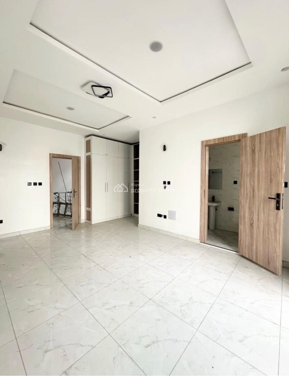 Contemporary 4 Bedroom Terrace Duplex with Bq, Chevron, Lekki, Lagos, Terraced Duplex for Sale