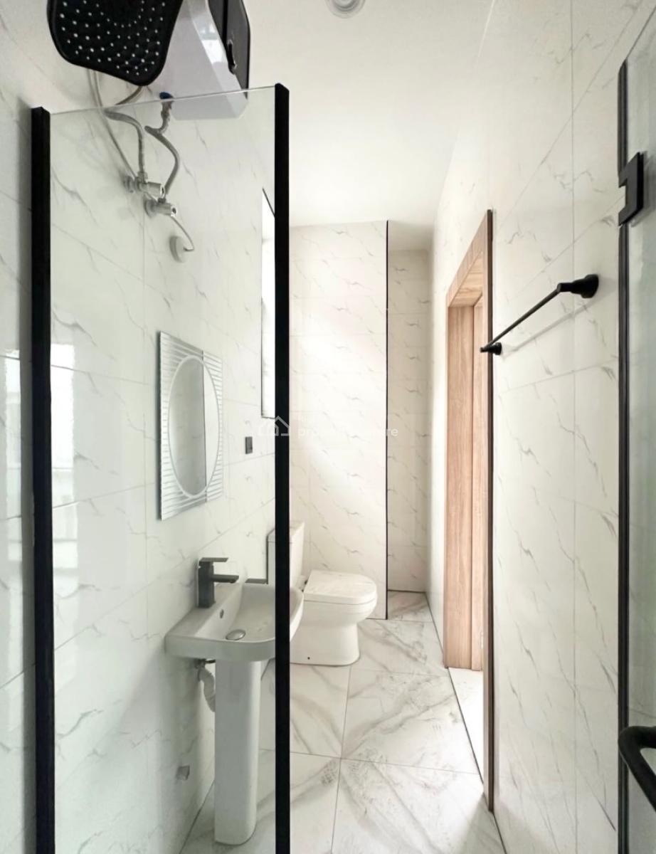 Contemporary 4 Bedroom Terrace Duplex with Bq, Chevron, Lekki, Lagos, Terraced Duplex for Sale