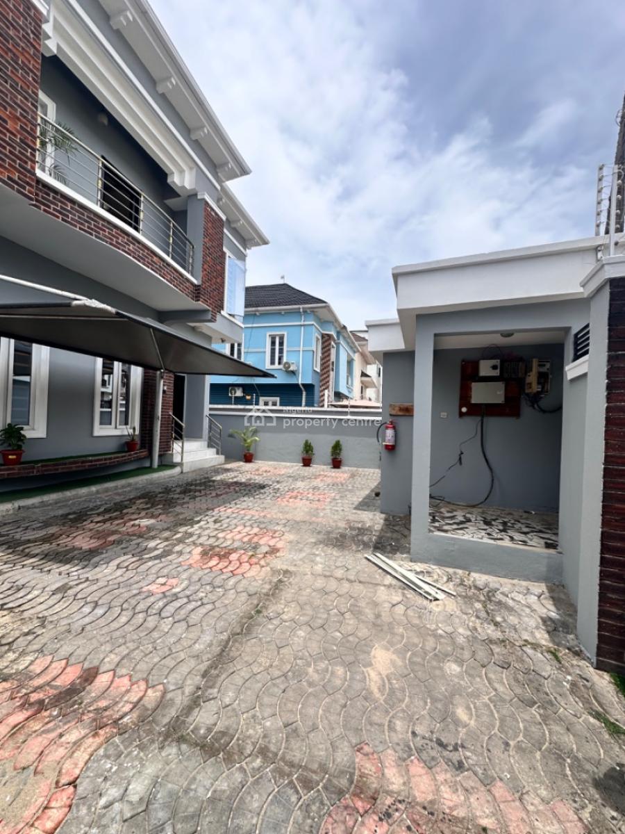 Large 5 Bedroom Fully Detached, Chevron Estate, Lekki, Lagos, House for Rent