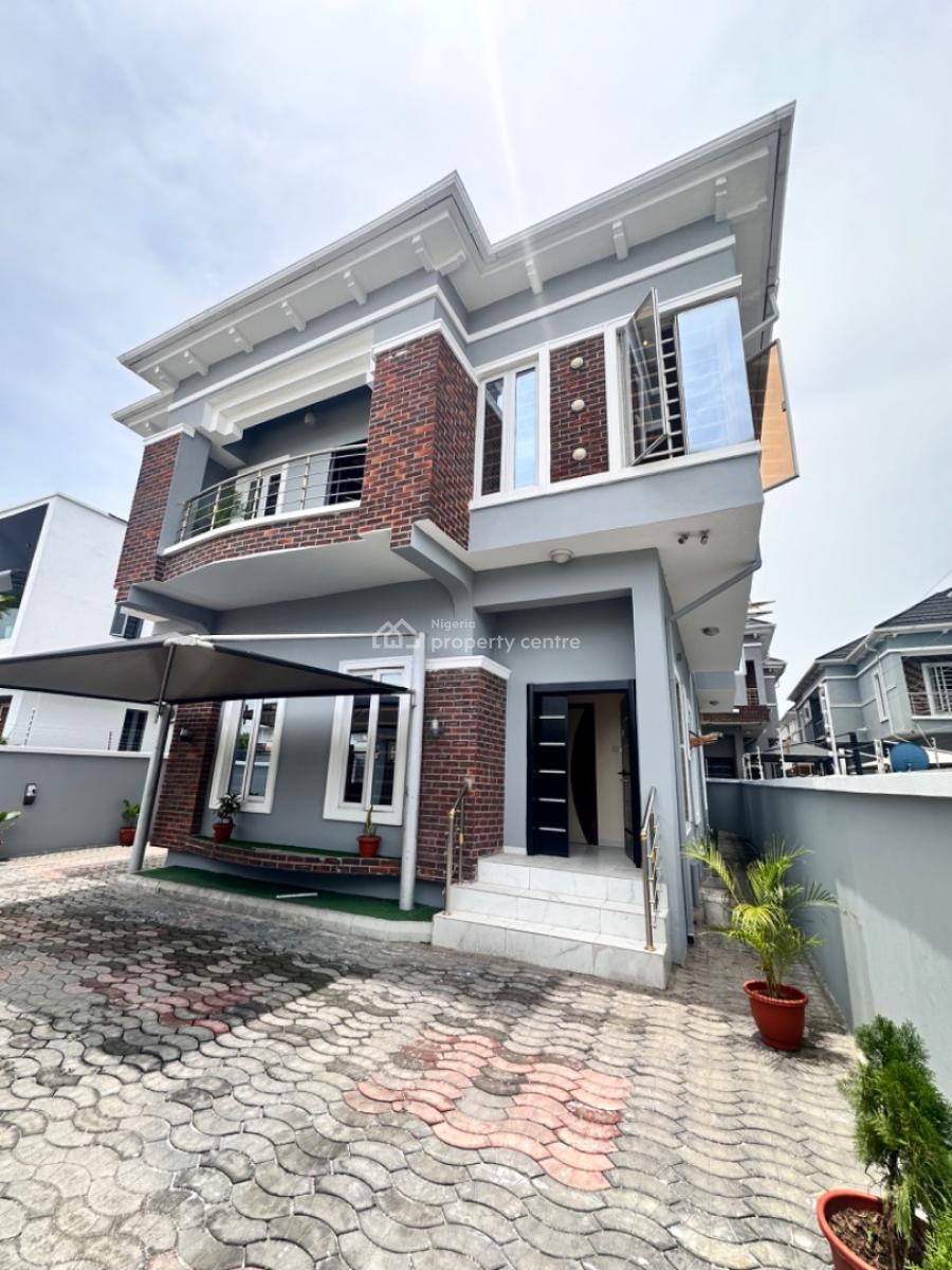 Large 5 Bedroom Fully Detached, Chevron Estate, Lekki, Lagos, House for Rent