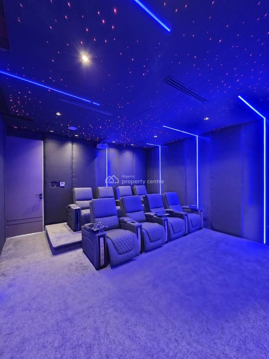 Newly Built Luxury 5 Bedroom +cinema and Pool, Ikate, Lekki, Lagos, Detached Duplex for Sale