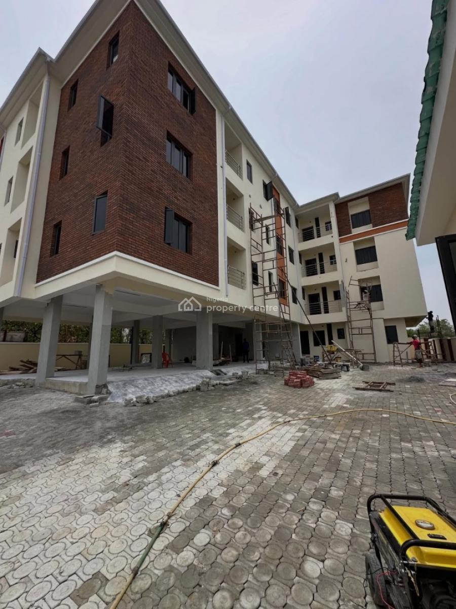 Pristine 3 Bedroom Apartment with Bq and Solar, Katampe, Abuja, Block of Flats for Sale