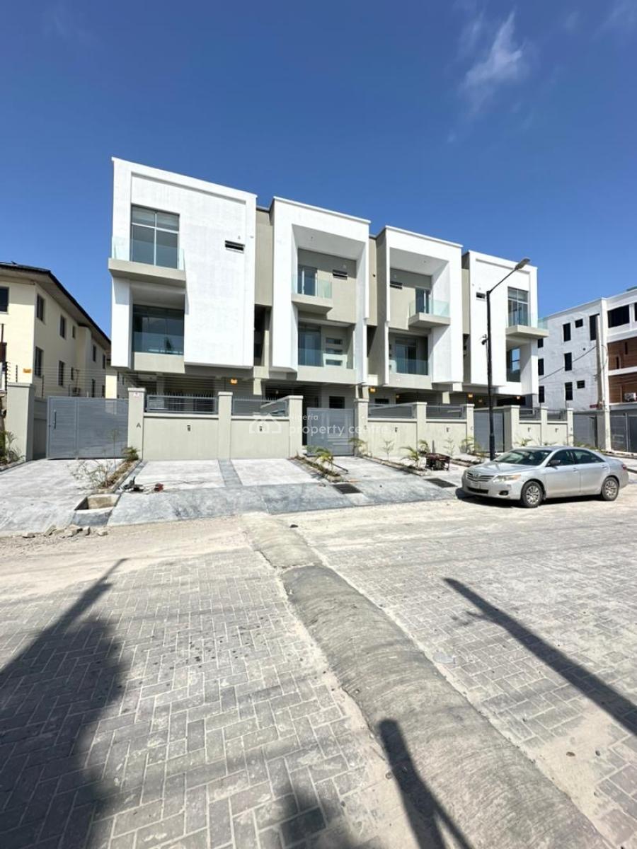 Neatly Finished 4 Bedroom Terrace Duplex with Bq, Lekki Phase 1, Lekki, Lagos, Terraced Duplex for Sale