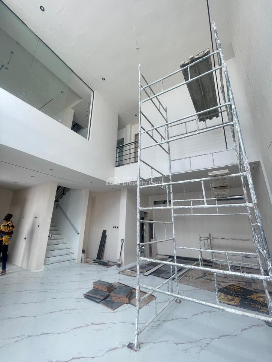 Well Finished Serviced Terrace Duplex with a Double Volume Living Room, Ikate, Lekki, Lagos, Terraced Duplex for Sale