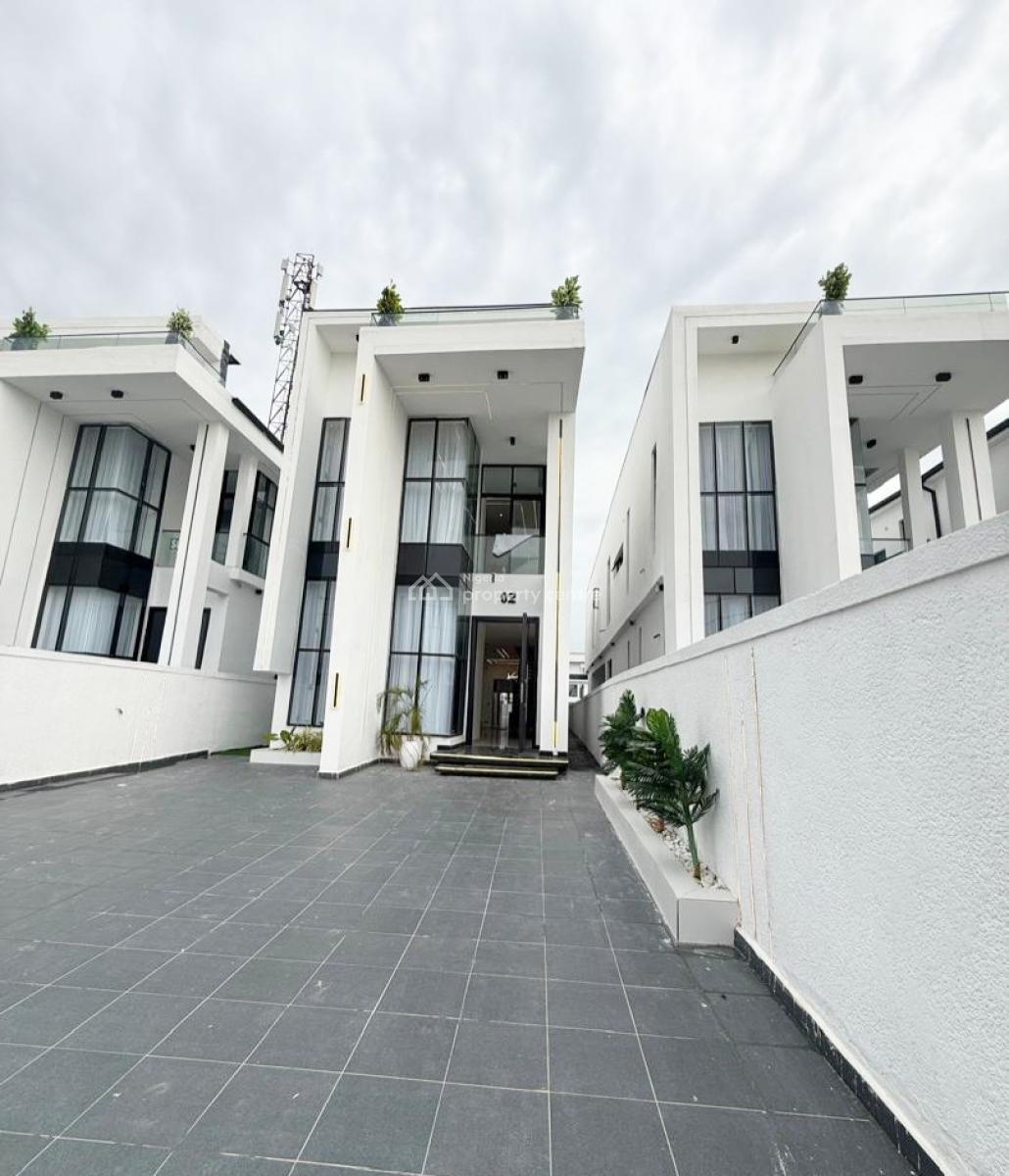 Luxury 5 Bedroom Detached Duplex with Swimming Pools and Bq, in a Secured Estate in Ikota Lekki Behind Mega Chicken Ikota, Ikota, Lekki, Lagos, Detached Duplex for Sale