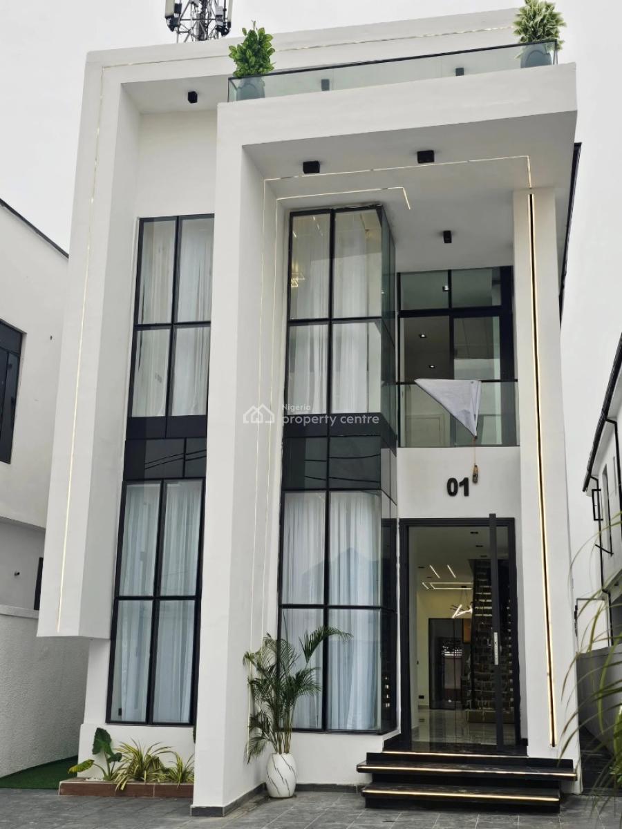 Luxury 5 Bedroom Detached Duplex with Swimming Pools and Bq, in a Secured Estate in Ikota Lekki Behind Mega Chicken Ikota, Ikota, Lekki, Lagos, Detached Duplex for Sale