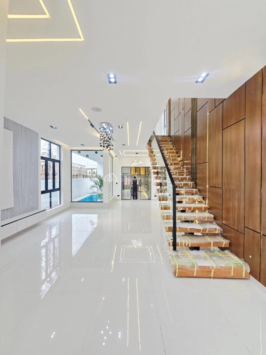 Luxury 5 Bedroom Detached Duplex with Swimming Pools and Bq, in a Secured Estate in Ikota Lekki Behind Mega Chicken Ikota, Ikota, Lekki, Lagos, Detached Duplex for Sale