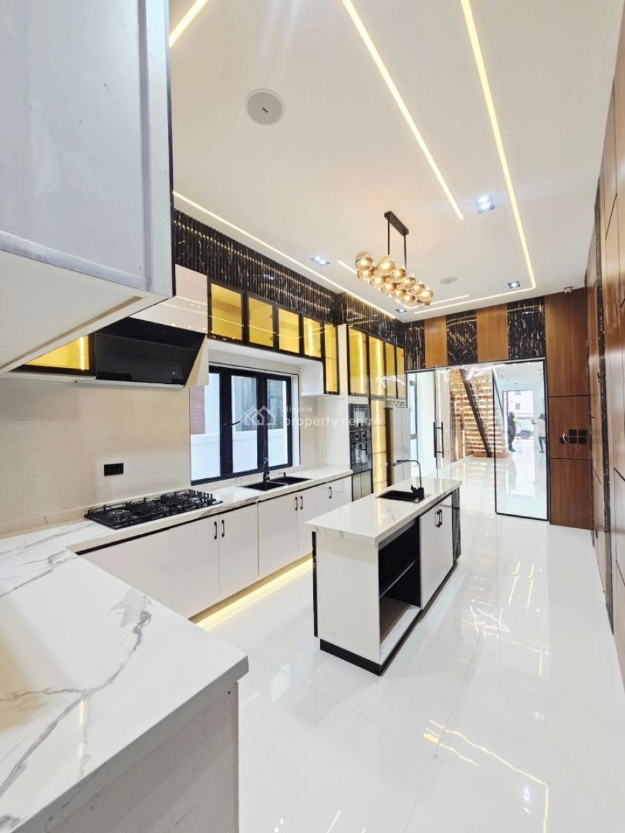 Luxury 5 Bedroom Detached Duplex with Swimming Pools and Bq, in a Secured Estate in Ikota Lekki Behind Mega Chicken Ikota, Ikota, Lekki, Lagos, Detached Duplex for Sale
