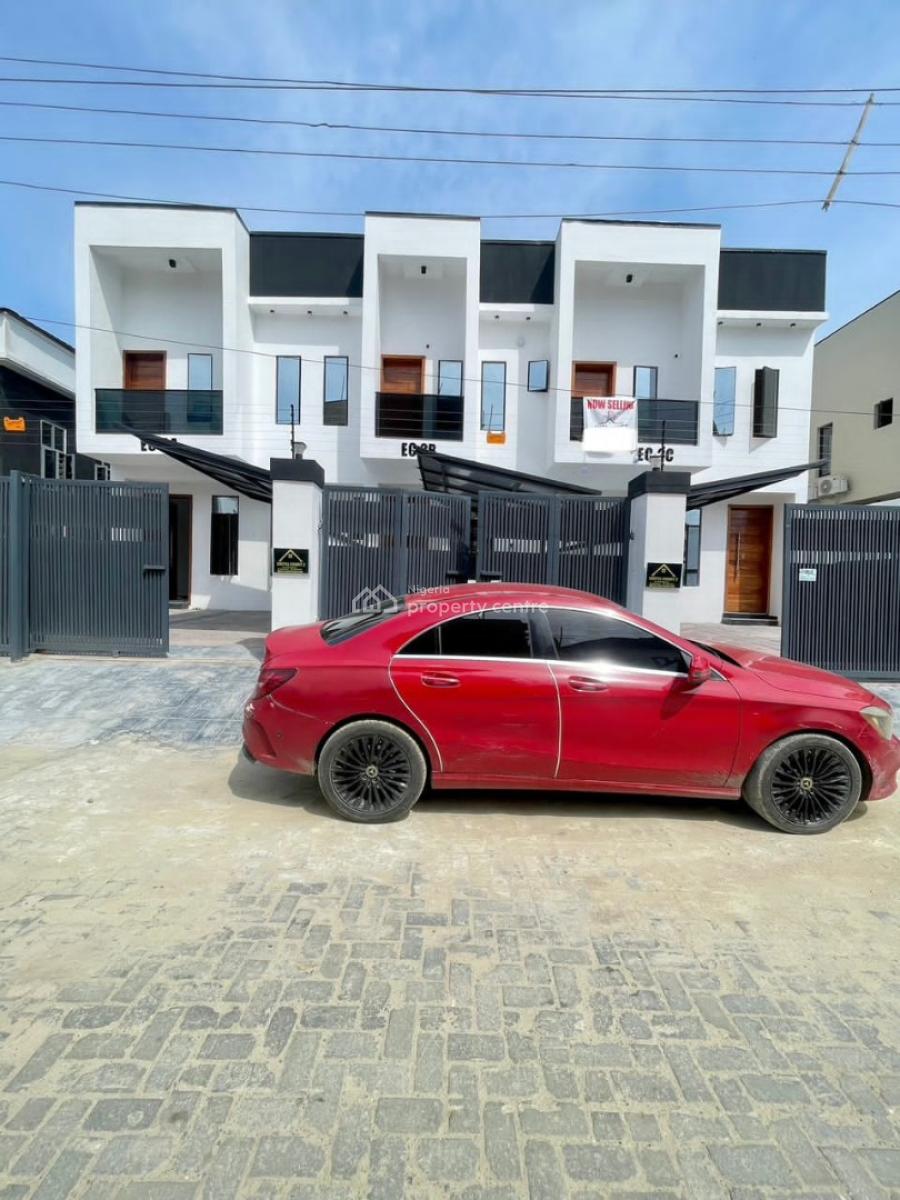 Decently Finished 4 Bedroom Terrace Duplex with Private Compound, Ajah Lagos, Ajah, Lagos, Terraced Duplex for Sale