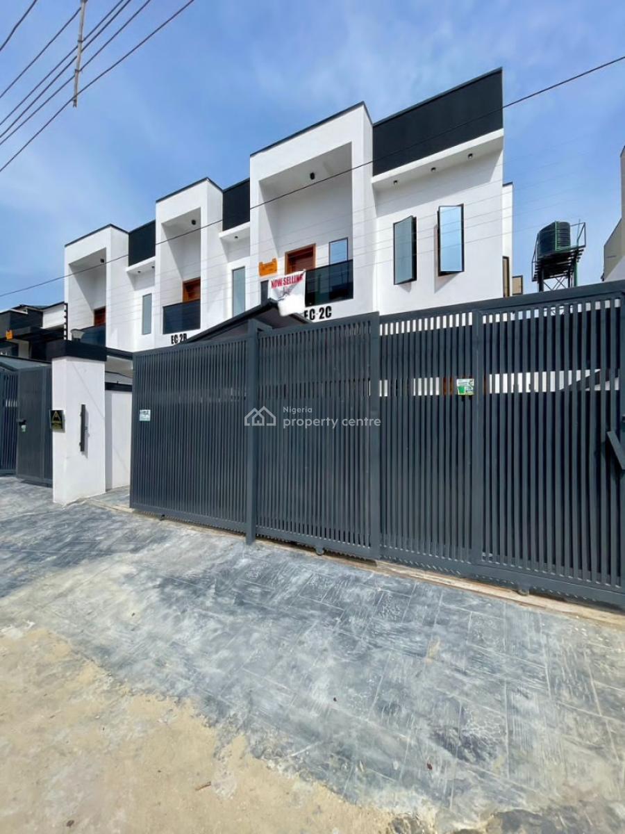 Decently Finished 4 Bedroom Terrace Duplex with Private Compound, Ajah Lagos, Ajah, Lagos, Terraced Duplex for Sale