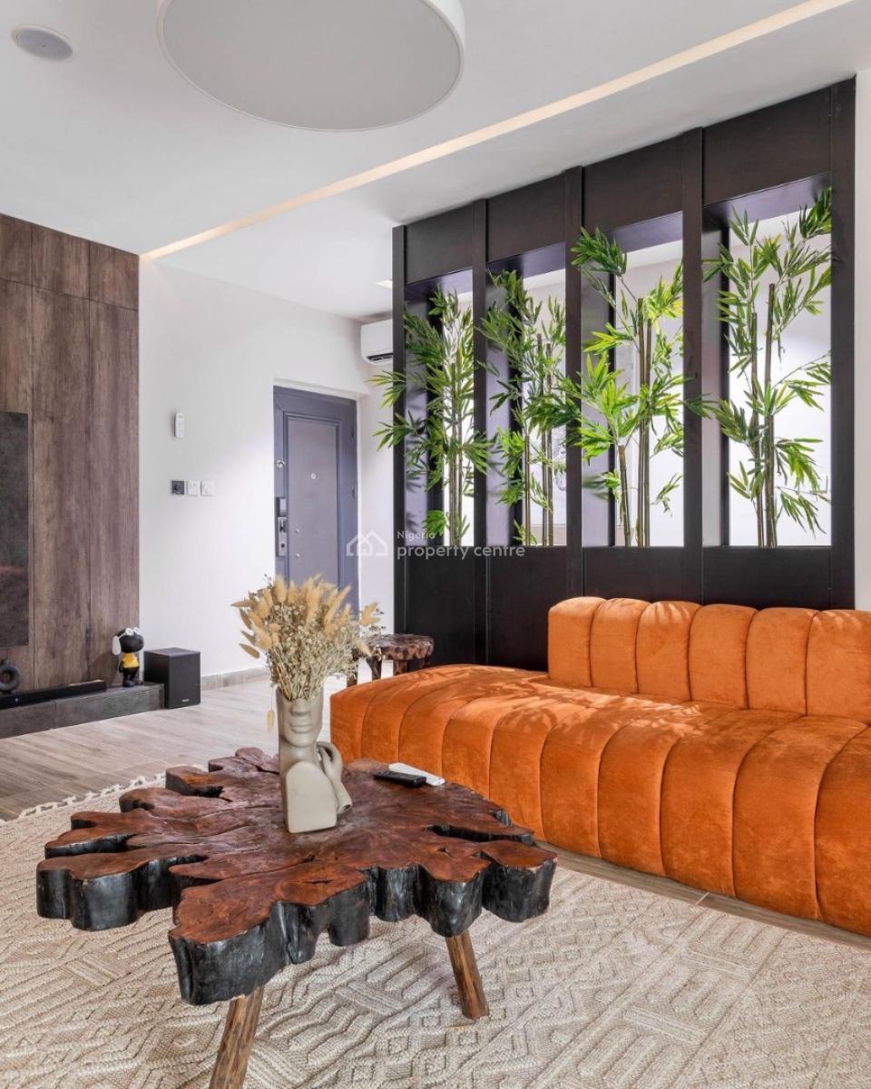 2 Bedrooms Furnished Apartment 5 Minutes Walk to The Beach, Ikate, Lekki, Lagos, Flat / Apartment Short Let