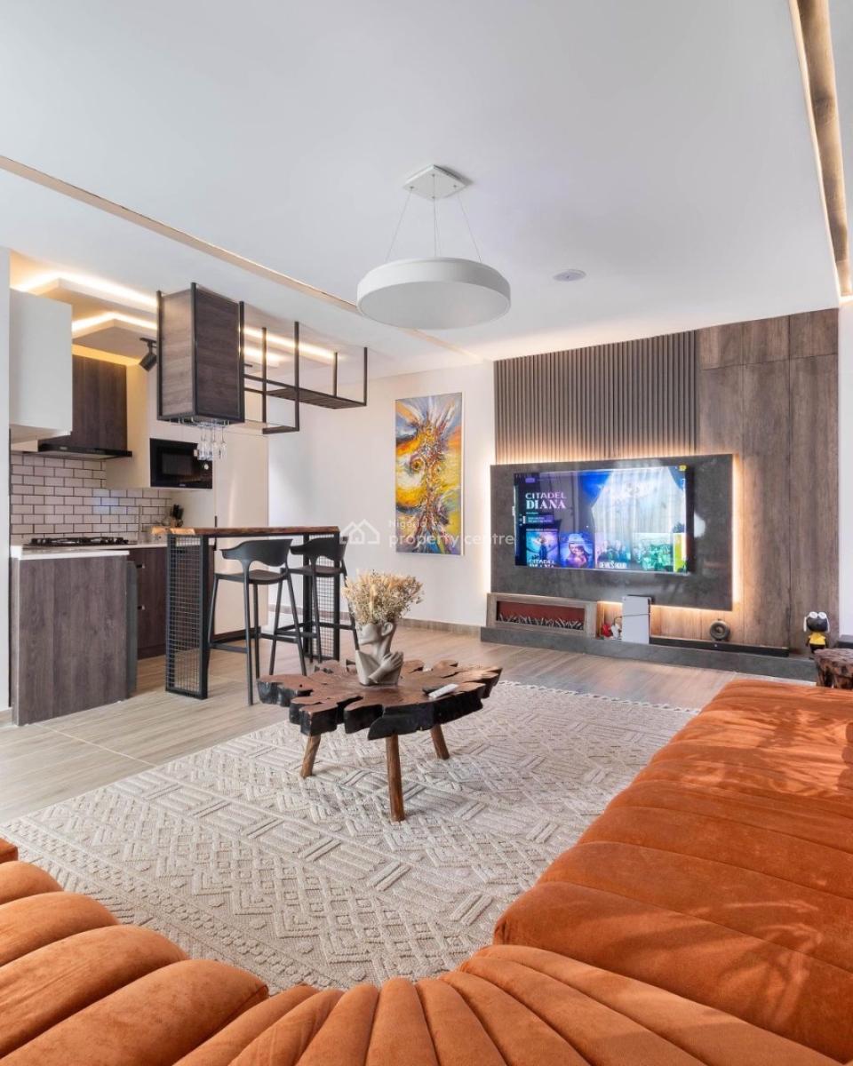 2 Bedrooms Furnished Apartment 5 Minutes Walk to The Beach, Ikate, Lekki, Lagos, Flat / Apartment Short Let