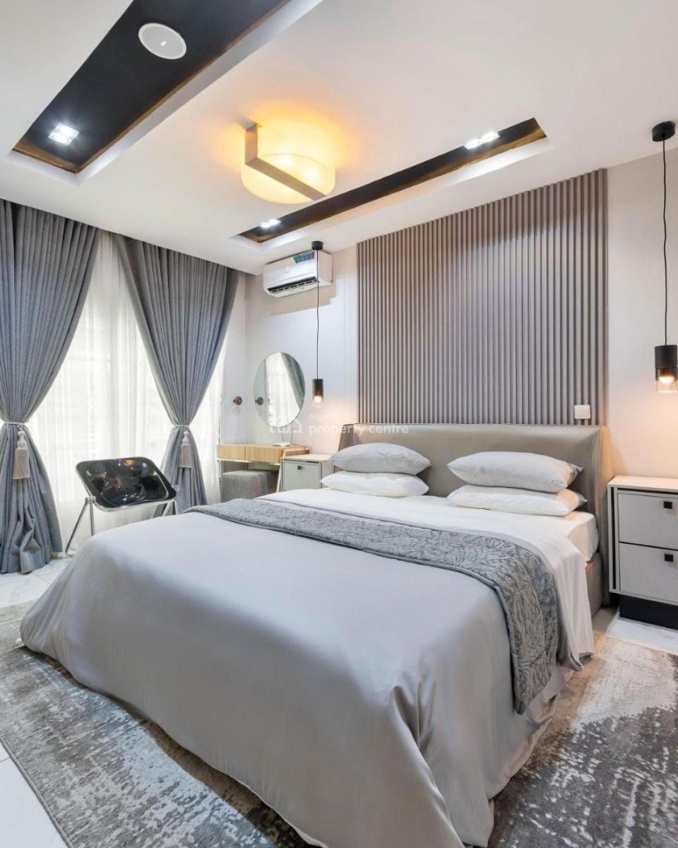 2 Bedrooms Furnished Apartment 5 Minutes Walk to The Beach, Ikate, Lekki, Lagos, Flat / Apartment Short Let