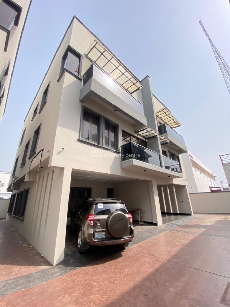 4 Bedroom Semi Detached Duplex with 2 Spacious Bq, Ikate, Lekki, Lagos, Semi-detached Duplex for Sale