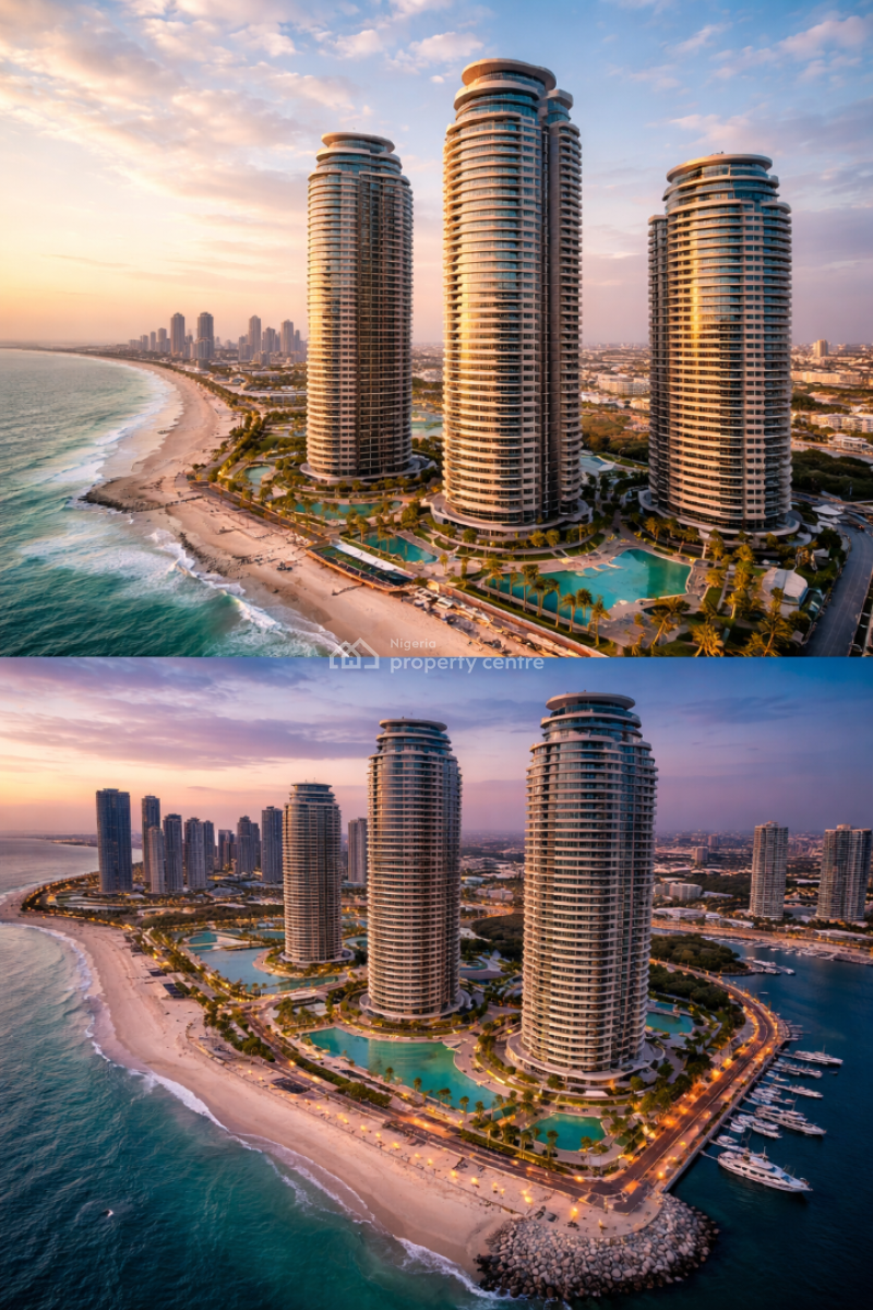 Furnished (can Go Unfurnished) 3-bedroom  Flat with Bq, Pearl Tower, Eko Atlantic City, Lagos, Flat / Apartment for Sale