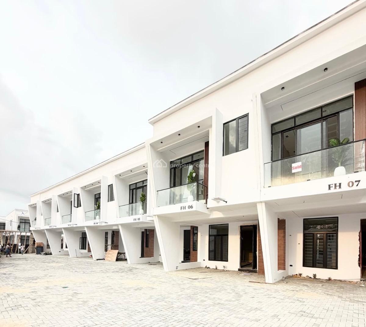 Lovely 4 Bedroom Semi Detached Duplex with Bq, Ikota, Ikota, Lekki, Lagos, Semi-detached Duplex for Sale