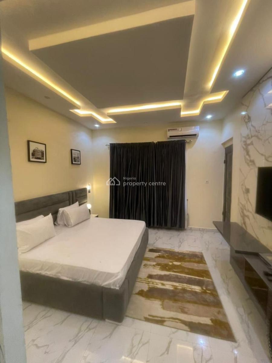 Sharp Lovely Fuenished 2 Bedroom Terrace Duplex with Bq, Chevron Lekki Eti-osa Lagos, Lekki, Lagos, Terraced Duplex for Rent