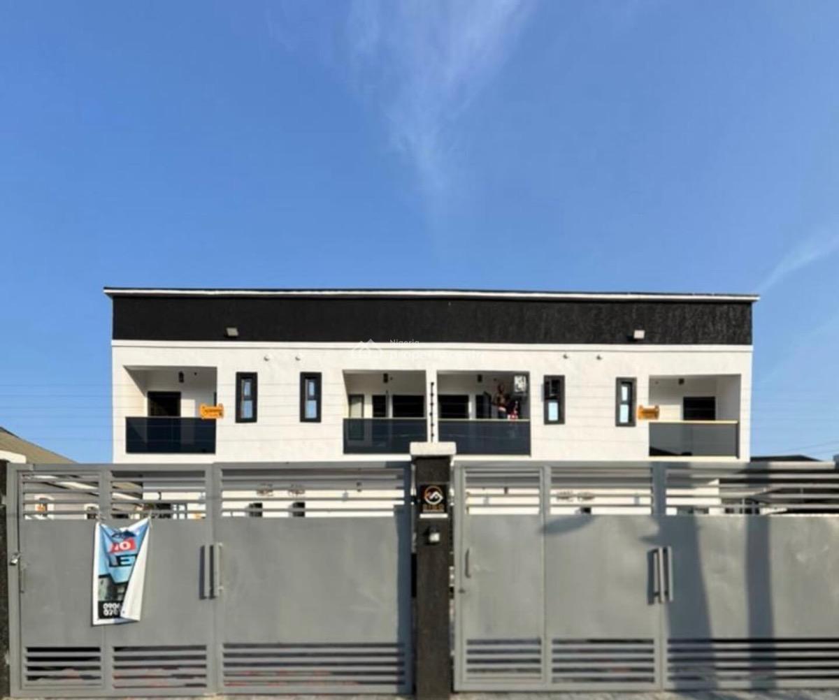 Lovely 3 Bedroom Terrace Duplex with Bq, Sangotedo, Sangotedo, Ajah, Lagos, Terraced Duplex for Sale
