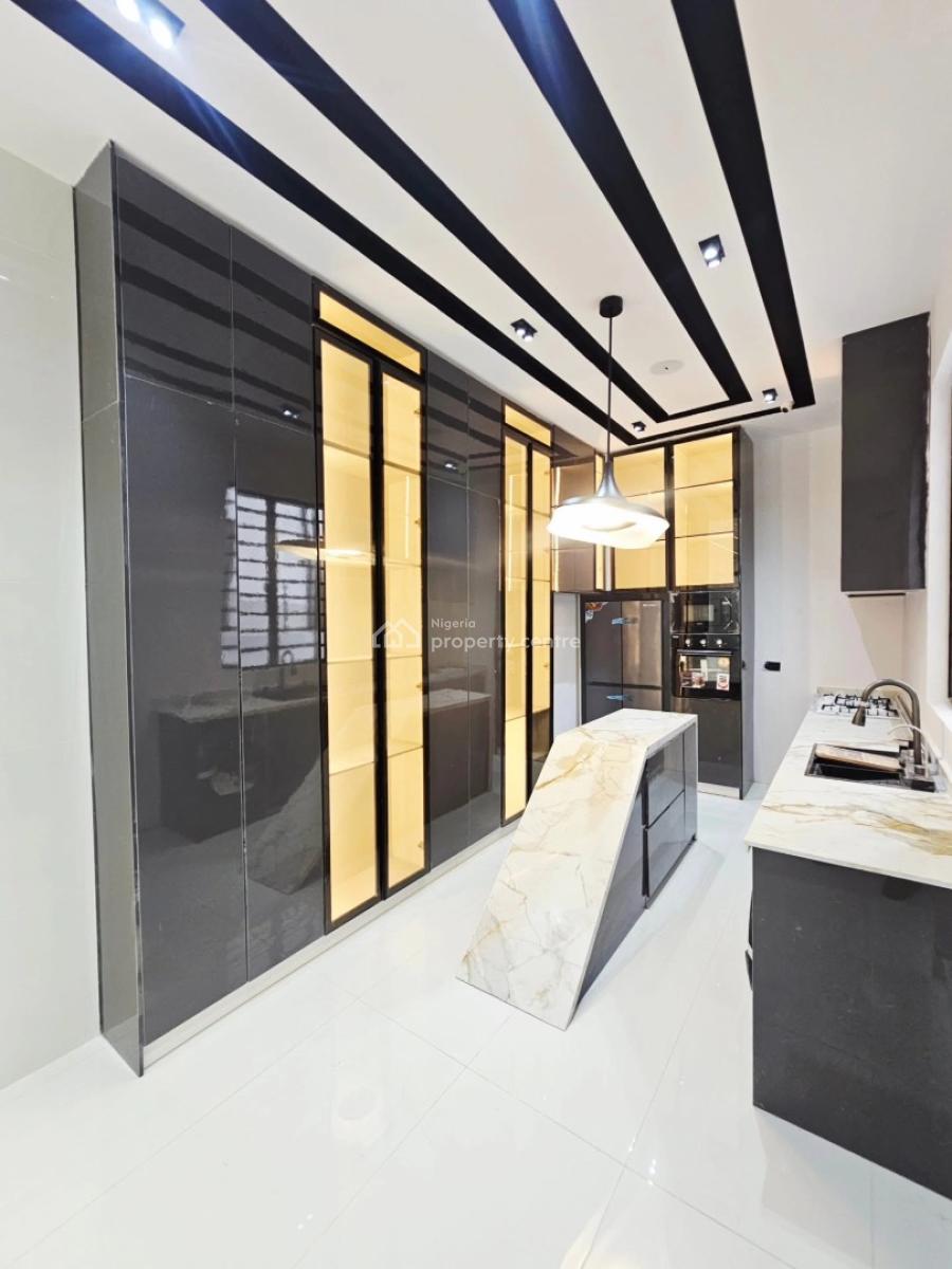 Modern Design 5 Bedroom Detached Duplex with Swimming Pool and Bq, in a Secured Estate in Ikota Lekki Behind Mega Chicken, Ikota, Lekki, Lagos, Detached Duplex for Sale