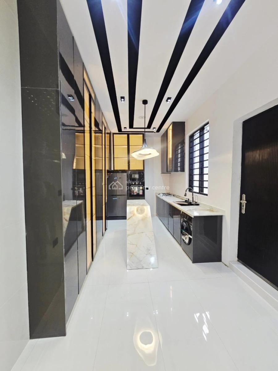 Modern Design 5 Bedroom Detached Duplex with Swimming Pool and Bq, in a Secured Estate in Ikota Lekki Behind Mega Chicken, Ikota, Lekki, Lagos, Detached Duplex for Sale